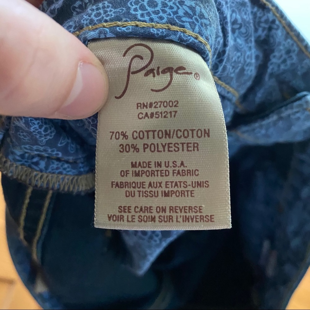 Paige Laurel Canyon Petite Bootcut Jeans - Picture 5 of 5
